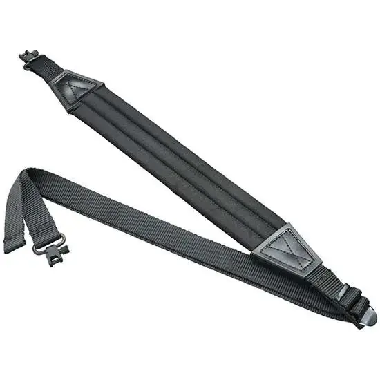 Butler Creek 26764 Ultra Sling with 1" Swivels 1" W x 48" L Padded Black Nylon for Rifle