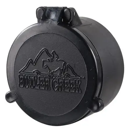 Butler Creek 43031 Tactical Flip Cap Objective Lens 49.8-50.7mm Screw On Polymer Black