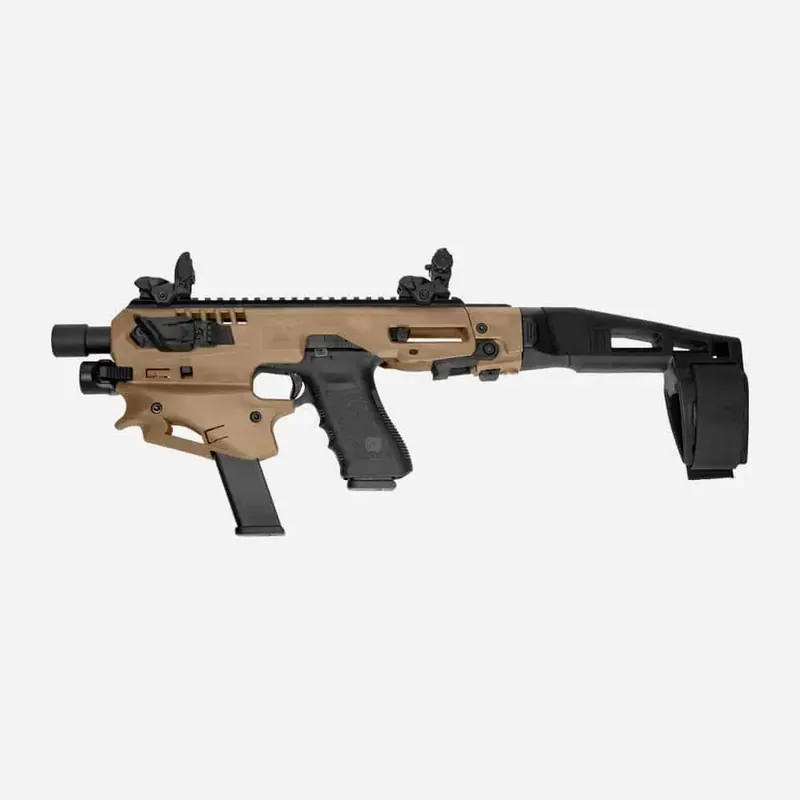 Command Arms MCK21T MCK Standard Conversion Kit Fits Glock 20/21 Gen3 Flat Dark Earth Synthetic Stock