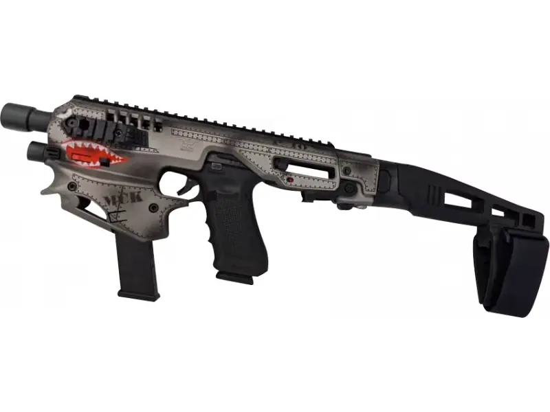 Command Arms MCKP40S MCK Conversion Kit for Glock G17/19/19x Gen 3-5 Synthetic Black/P-40 Silver