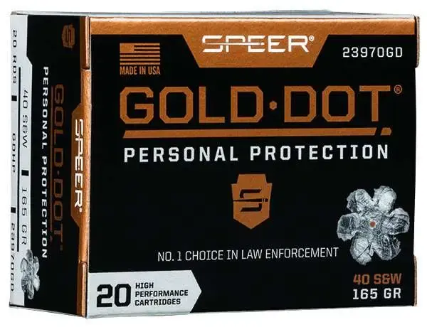 CCI/Speer, Speer Gold Dot, Perso
