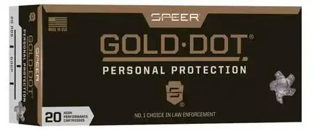 Federal 24472 Gold Dot 300 Blackout 210 gr Speer Gold Dot 20 Round Box