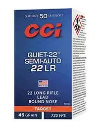 CCI Quiet Semi-Auto Ammunition 2