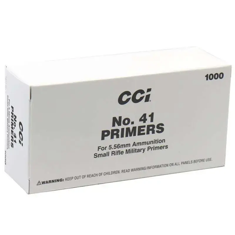 #41 5.56MM MILITARY PRIMER 1000/CT