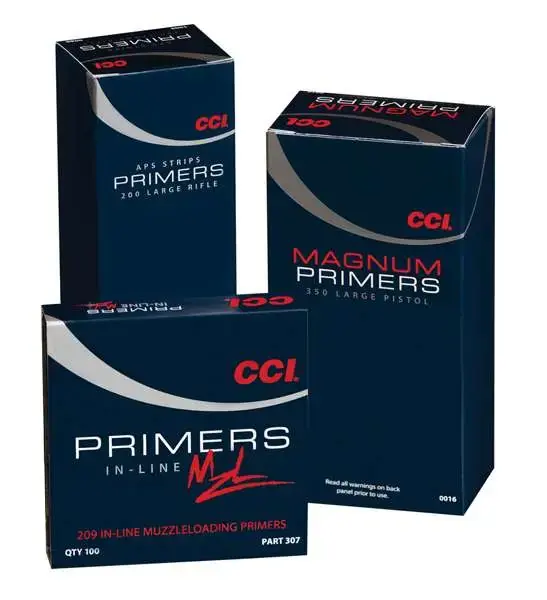 CCI 0018 Magnum Pistol No. 550 Small Pistol Primer 100 Per Box 10 Boxes Per Case Total 1000