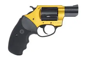 Charter Arms 53890 Undercover Lite Goldfinger Single/Double 38 Special 2" 5 Black Rubber Grip Gold/Black