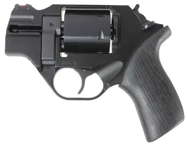 Chiappa Firearms CF340216 Rhino 200DS 357 Mag 6rd 2" Black Anodized Aluminum Frame Blued Cylinder Black Rubber Grip