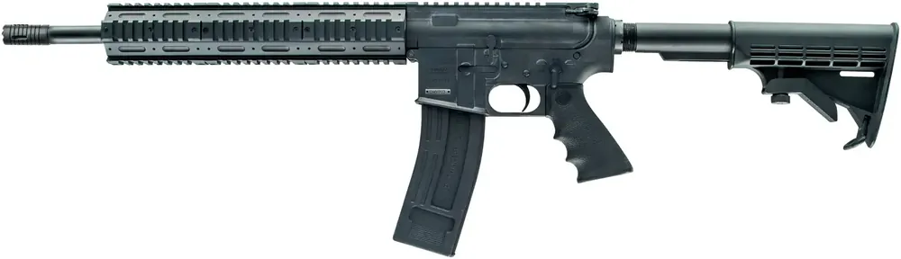 Chiappa Firearms MFour-22 Gen-II Pro Rifle 22 LR 18.50" 28+1 Black 6 Position Stock