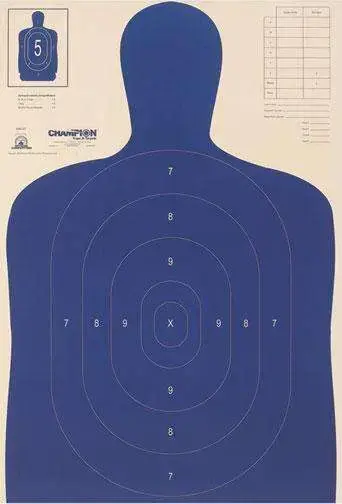 Police Silhouette Target B-27 E (100 Pk)