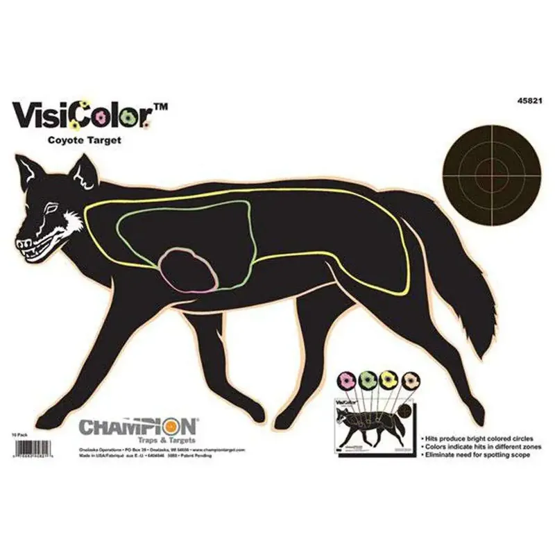 CHAMP VISICOLOR COYOTE (10/PK)