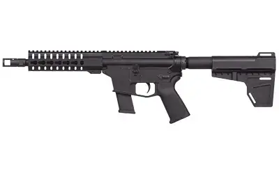CMMG MkG45 Guard AR Pistol Semi-Automatic 45 Automatic Colt Pistol (ACP) 8" MB 13+1 KAK Stabilizing Polymer Black
