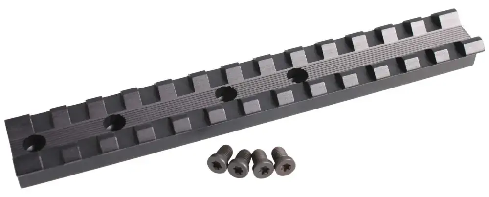 TRADITIONS MUZZELLOADING 1-PC PIC BASE FITS ALL BREAK-OPEN/PA PELLET/SHEDHORN BLK ( 6 PER CASE )