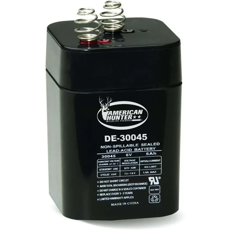 AH 6V 5AMP RECHRG SPRING BATTERY