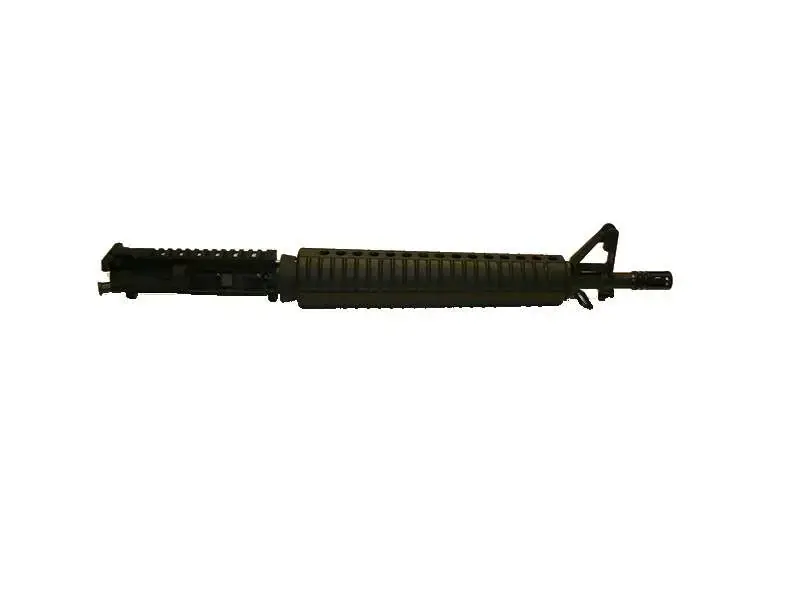 Del-Ton Dissipator Complete AR15 Upper Assembly - Black | 5.56NATO | 16" Heavy Profile Barrel | Flat Top Receiver | A2 Front Sight Post & Flash Hider