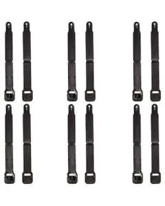 HIGH SPEED GEAR CLIP SHORT PACK OF 12 BLACK
