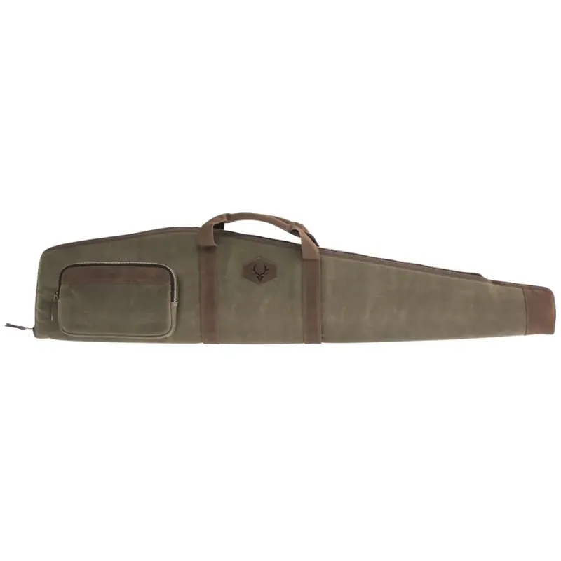 RAWHIDE WAXED CANVAS RIFLE CASE