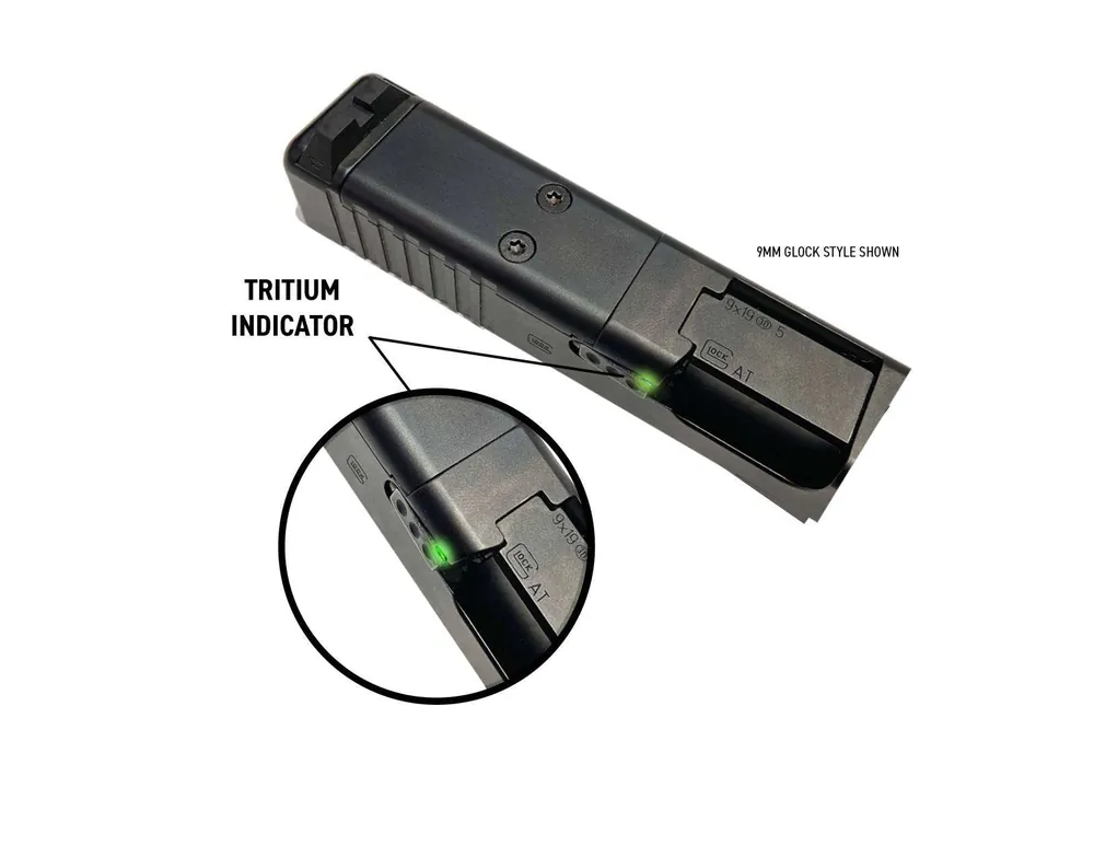 ATI TRITIUM LOADED CHAMBER INDICATOR EXTRACTOR FOR 9MM GLOCK GEN 3-5 MODELS 17192634 & 45 ONLY