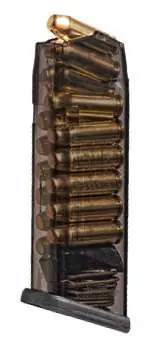 ELITE TACTICAL SYSTEMS GLOCK 20 MAGAZINE CARBON SMOKE 15RD 10MM
