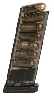 ELITE TACTICAL SYSTEMS GLOCK 42 MAGAZINE CARBON SMOKE 7RD 380 AUTO