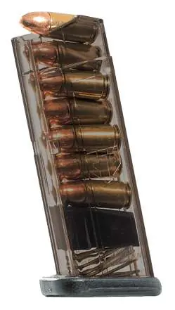 ELITE TACTICAL SYSTEMS S&W SHIELD MAGAZINE CARBON SMOKE 7RD 9MM