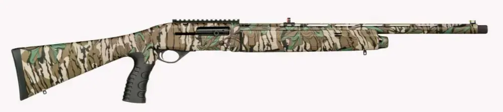 Mossberg SA-20 Turkey 20 Gauge 4+1 3" 22" Vent Rib Barrel, Overall Mossy Oak Greenleaf
