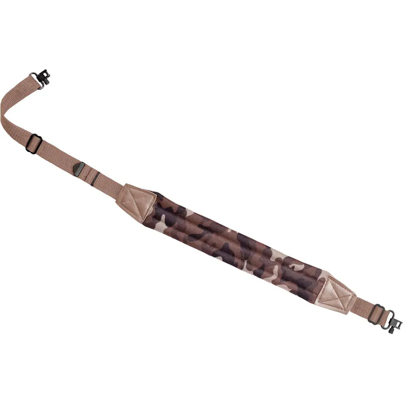 BULLDOG CASE THROWBACK CAMO DLX PADDED 1" RIFLE SLING W SWIVEL (50 PER CASE)