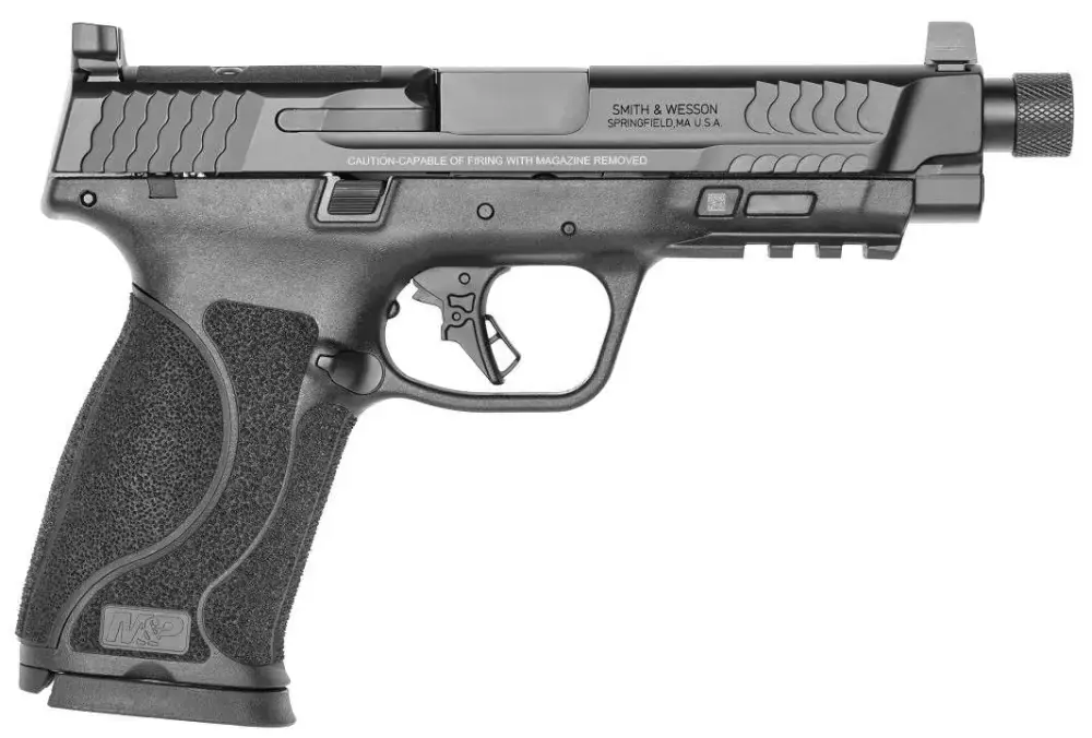 S&W M&P45 M2.0 .45ACP 5.12" OPTIC READY 10-SH THREADED BLK