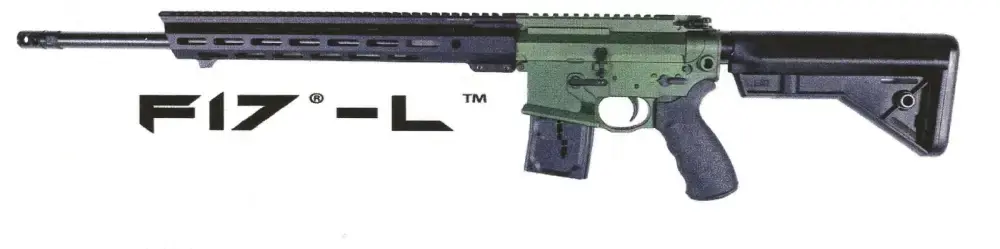 Franklin Armory F17-L Piston Rimfire Rifle - OD Green .17 WSM 20" Barrel 10rd