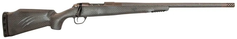 Fierce Firearms FCRG7PRC24TP Carbon Rage 7mm PRC 3+1 24" Carbon Fiber Barrel, Tungsten Gray Cerakote Rec, Phantom Camo Carbon Fiber Stock