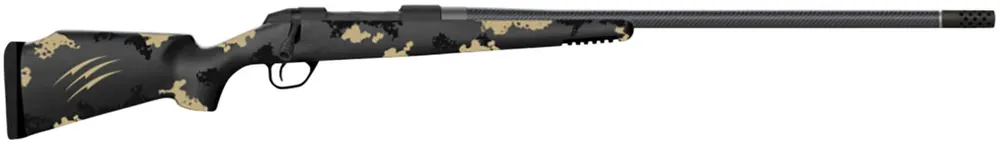 Fierce Firearms FCRG7PRC24BU Carbon Rage 7mm PRC 3+1 24" Carbon Fiber Barrel, Black Cerakote Rec, Urban Camo Carbon Fiber Stock