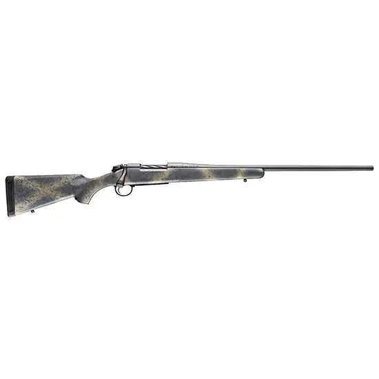 Bergara Rifles B14SM112 B-14 Wilderness Hunter 6.5 PRC 2+1 22", Sniper Gray Cerakote Barrel/Rec, Woodland Camo Stock