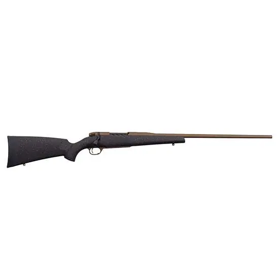Weatherby MHU05N300NR6T Mark V Hunter 300 Win Mag 3+1 26", Burnt Bronze Barrel/Rec, Black Speckled Urban Gray Synthetic Stock