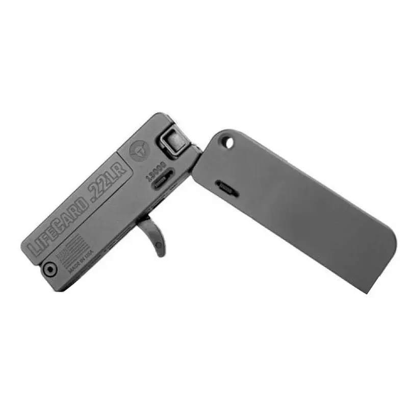 LifeCard .22LR Polymer Handle Sniper Grey Blem