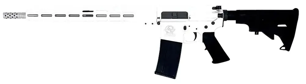 GREAT LAKES FIREARMS GL-15 RIA 223 WYLDE 16IN BBL ORC WHITE/SS 30RD LEFT HANDED