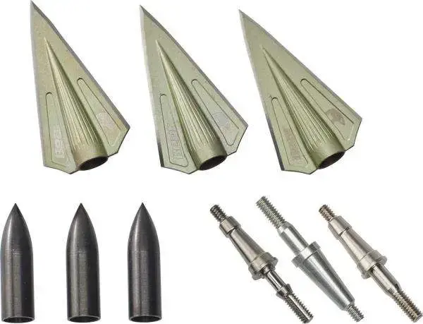 RazorHead VWS Double bevel broadhead kit Green