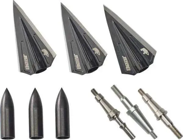 RazorHead VWS Single bevel broadhead kit Black