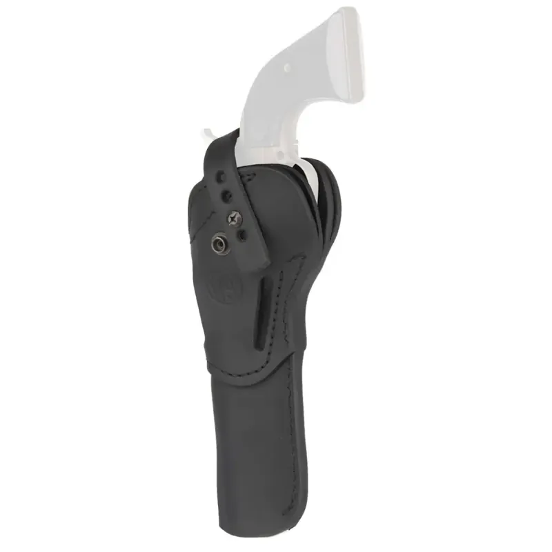 1791 GUNLEATHER SINGLE ACTION REVOLVER HOLSTER SIZE 6.5 STEALTH BLACK AMBI
