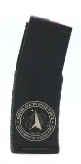 BLACK RAIN LASER ETCHED MAGAZINES 30RD US SPACE FORCE
