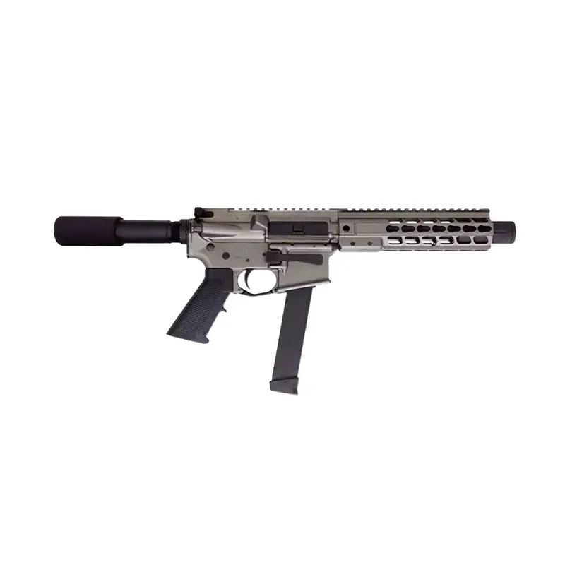 BRIGADE MFG BM-9 HGA 9MM 9IN BBL 8IN RAIL FORGED TUNGSTEN PADDED BUFFER TUBE 33RD MAG MINI CAN