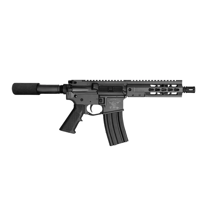 BRIGADE MFG AR HGA 5.56 7.5IN BBL 7IN RAIL FORGED TUNGSTEN PADDED BUFFER TUBE 30RD MINI CAN