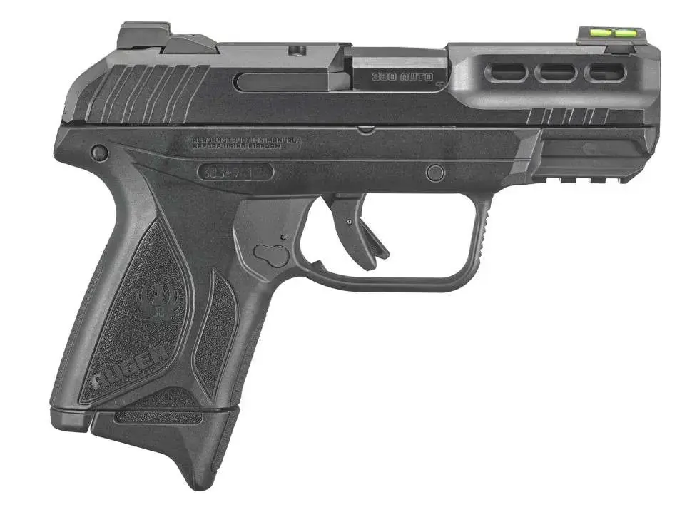 RUGER SEC 380ACP 3.4 BLK 10RD