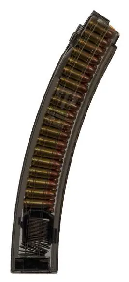 ELITE TACTICAL SYSTEMS CZ SCORPION EVO 3PLUS MAGAZINE CARBON SMOKE 40RD 9MM