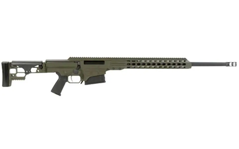 Barrett Fieldcraft 6mm Creedmoor 4+1 18" Black Fixed Textured Stock Stainless Steel Right Hand