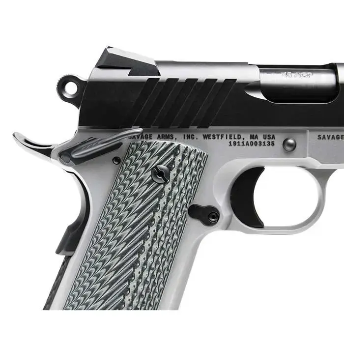 1911 GOV 9MM BL/SS RAIL 10+1