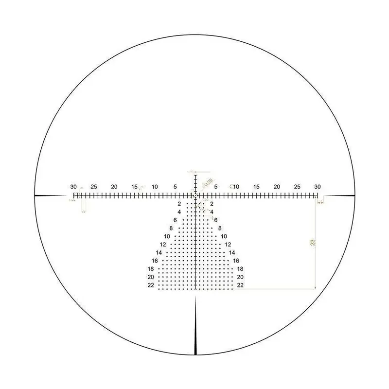 RITON 5 CONQUER SCOPE 5-25X56 34MM FFP ILLUM MOR MOA BLACK