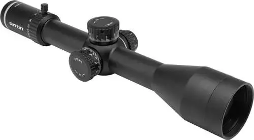 RITON 7 CONQUER SCOPE 4-32X56 34MM FFP ILLUM MOR MOA BLACK