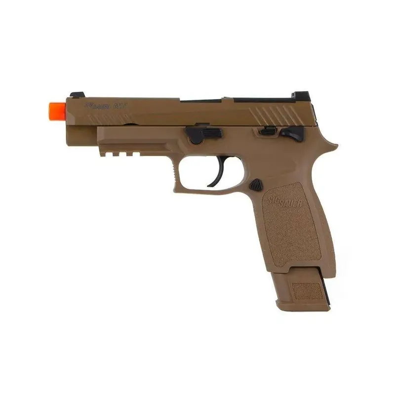 AIRSOFT, PROFORCE 6MM PLASTIC BB, M17 COYOTE TAN, GREEN GAS POWER SOURCE