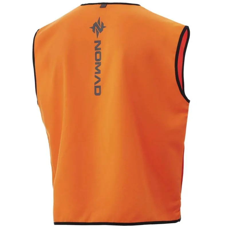 NOMAD BLAZE ORANGE VEST W/ NOMAD LOGO ON BACK LRG/XL