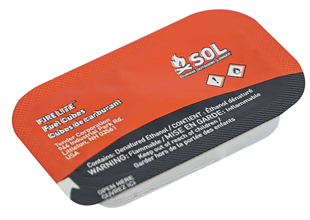 AMK 0140-1239 SOL FIRE LITE FUEL CUBES IN BOX