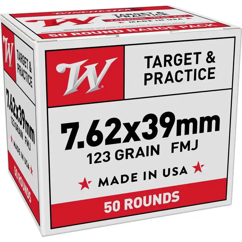 WIN LC 7.62X39 123GR FMH 50RD BULK 50 Round Box